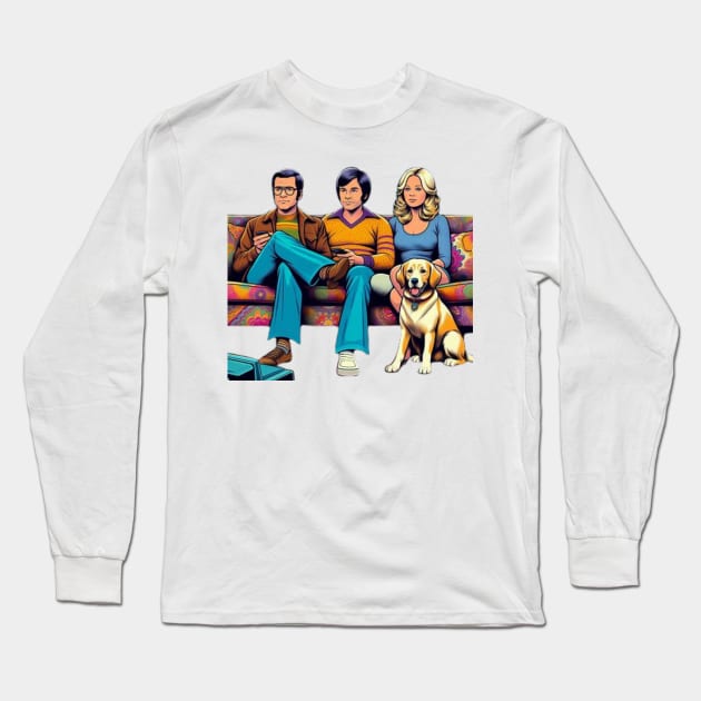 Threes company Long Sleeve T-Shirt by Fashionkiller1